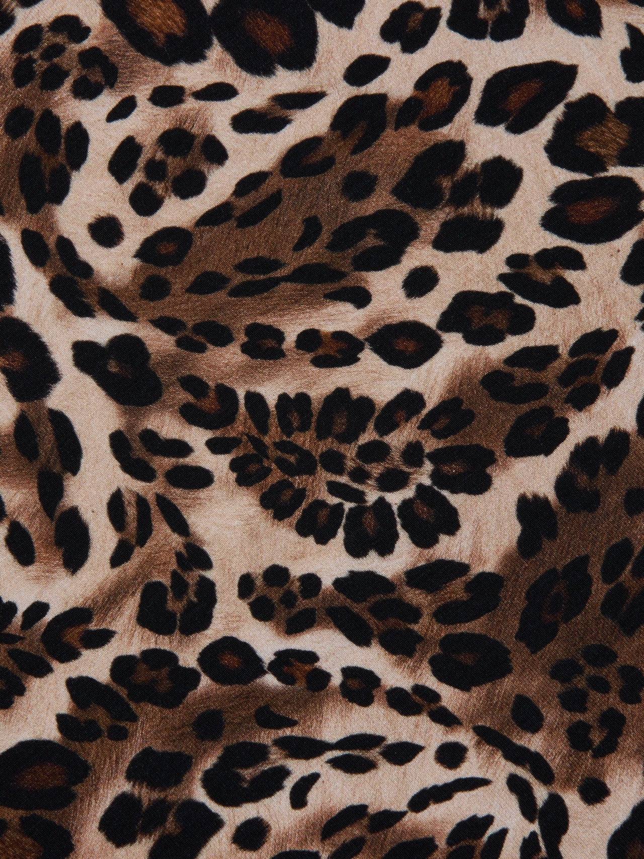 Ressi Fitted Tee in Cinnamon Swirl Paisley Leopard | L'AGENCE Women