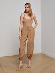 Mariko Jogger in Cinnamon Swirl | L'AGENCE sale
