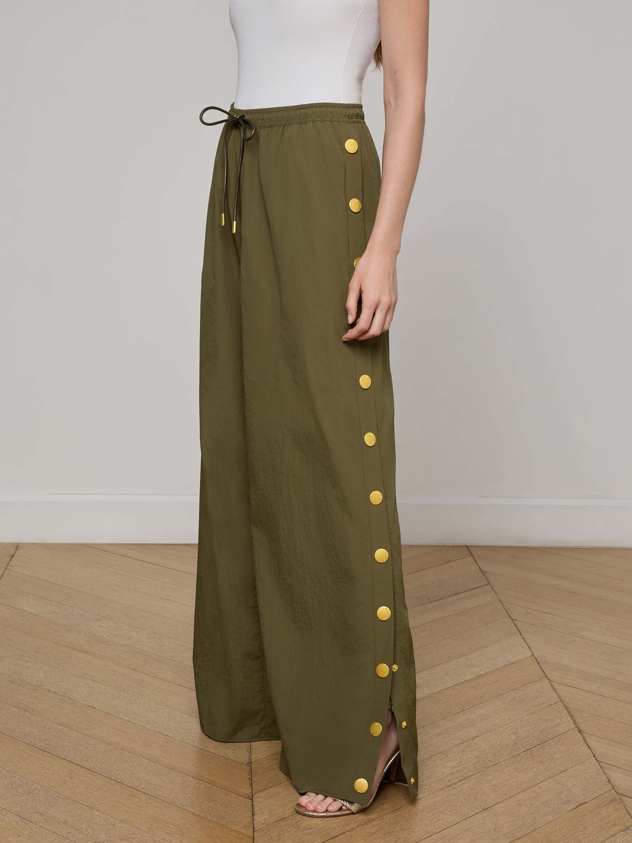 Valkyrie Snap Pant in Pine | L'AGENCE near me