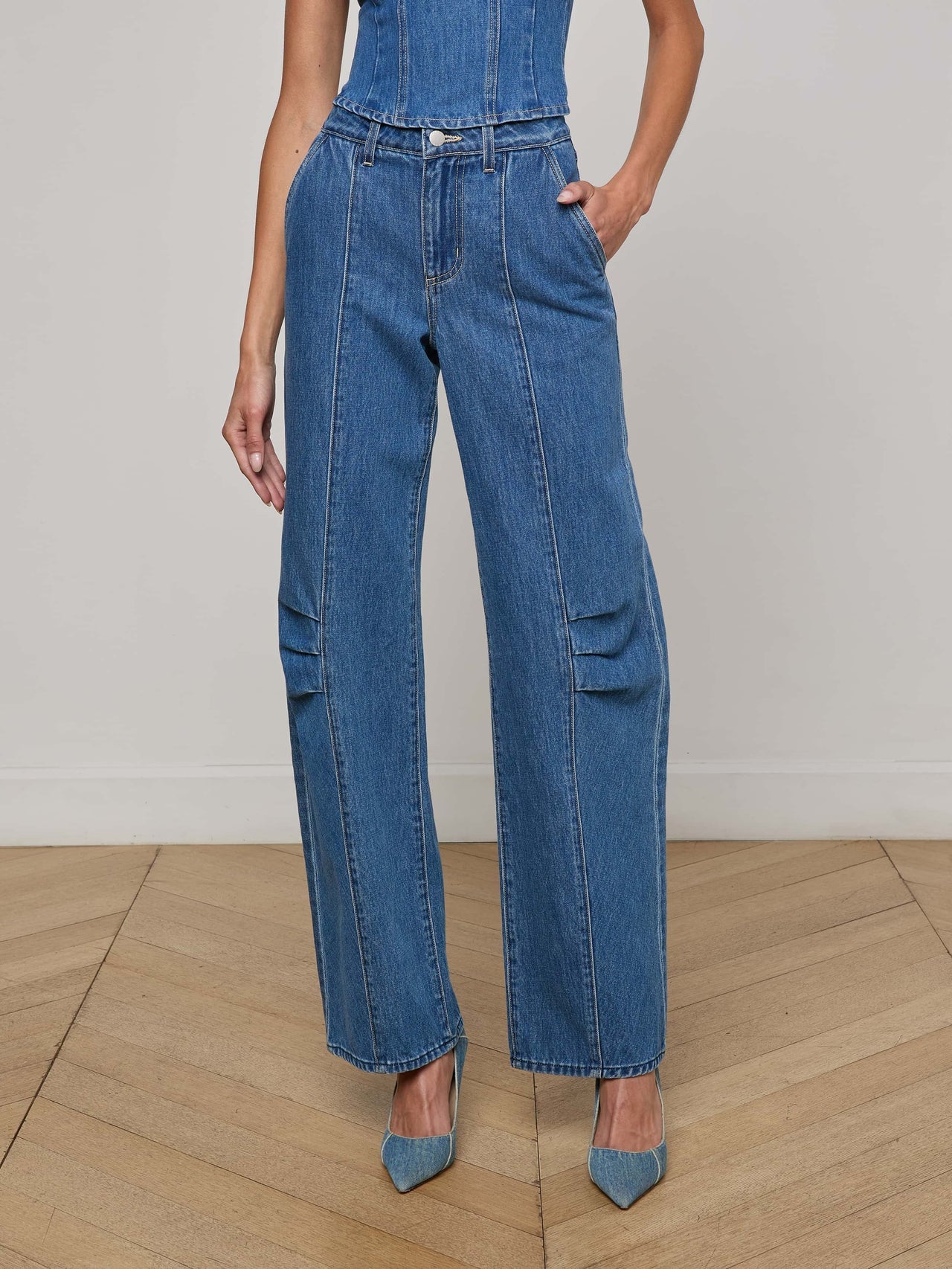 Zara Barrel-Leg Jean in Memphis | L'AGENCE near me