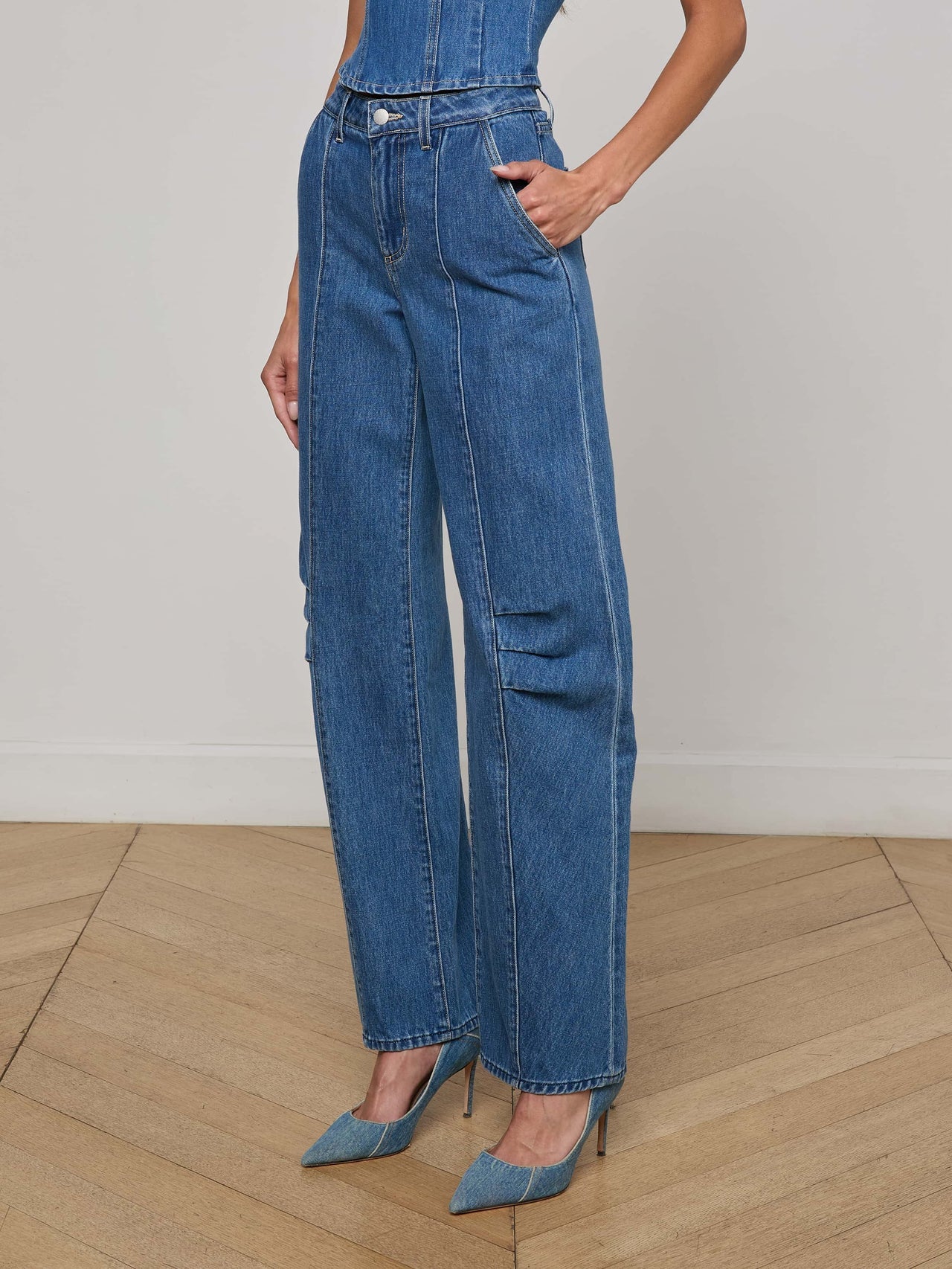 Zara Barrel-Leg Jean in Memphis | L'AGENCE near me