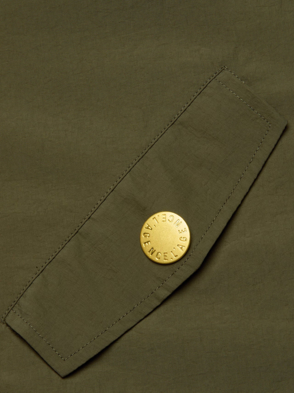 Geovana Hooded Windbreaker in Pine | L'AGENCE sale