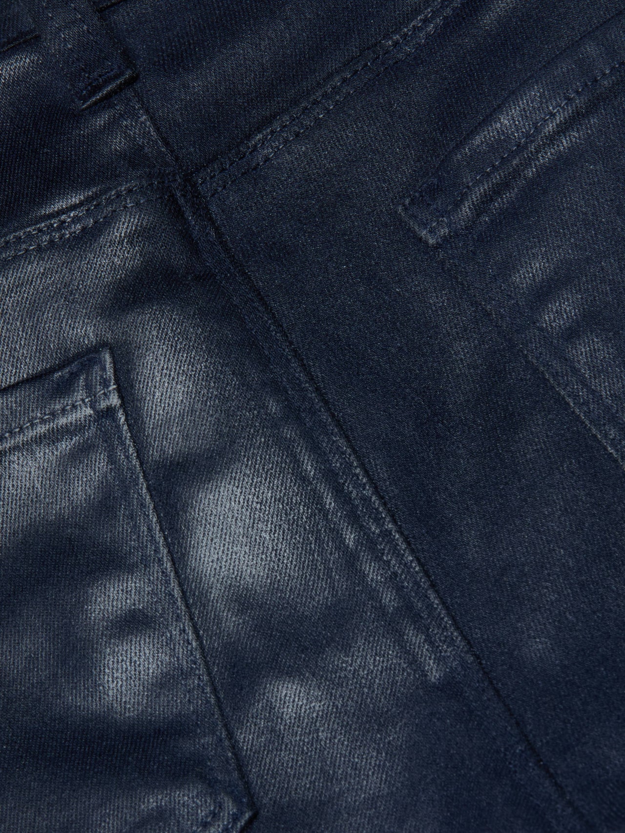 Selma Coated Bootcut Jean in Deep Midnight Coated | L'AGENCE online