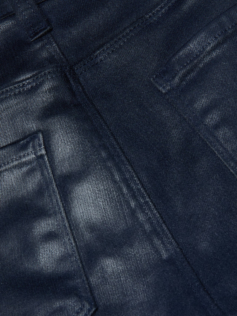 Selma Coated Bootcut Jean in Deep Midnight Coated | L'AGENCE online