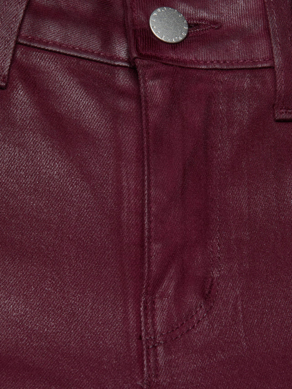Kendra Coated Cropped Flare Jean in Dark Port Coated | L'AGENCE near me