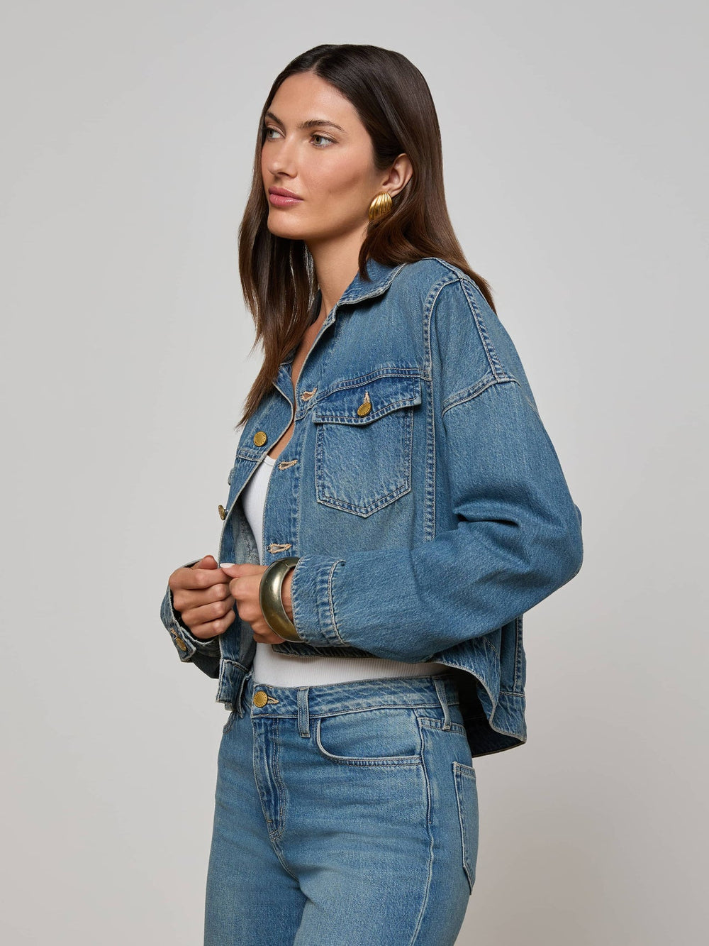 Vianney Jean Jacket in Fargo | L'AGENCE online