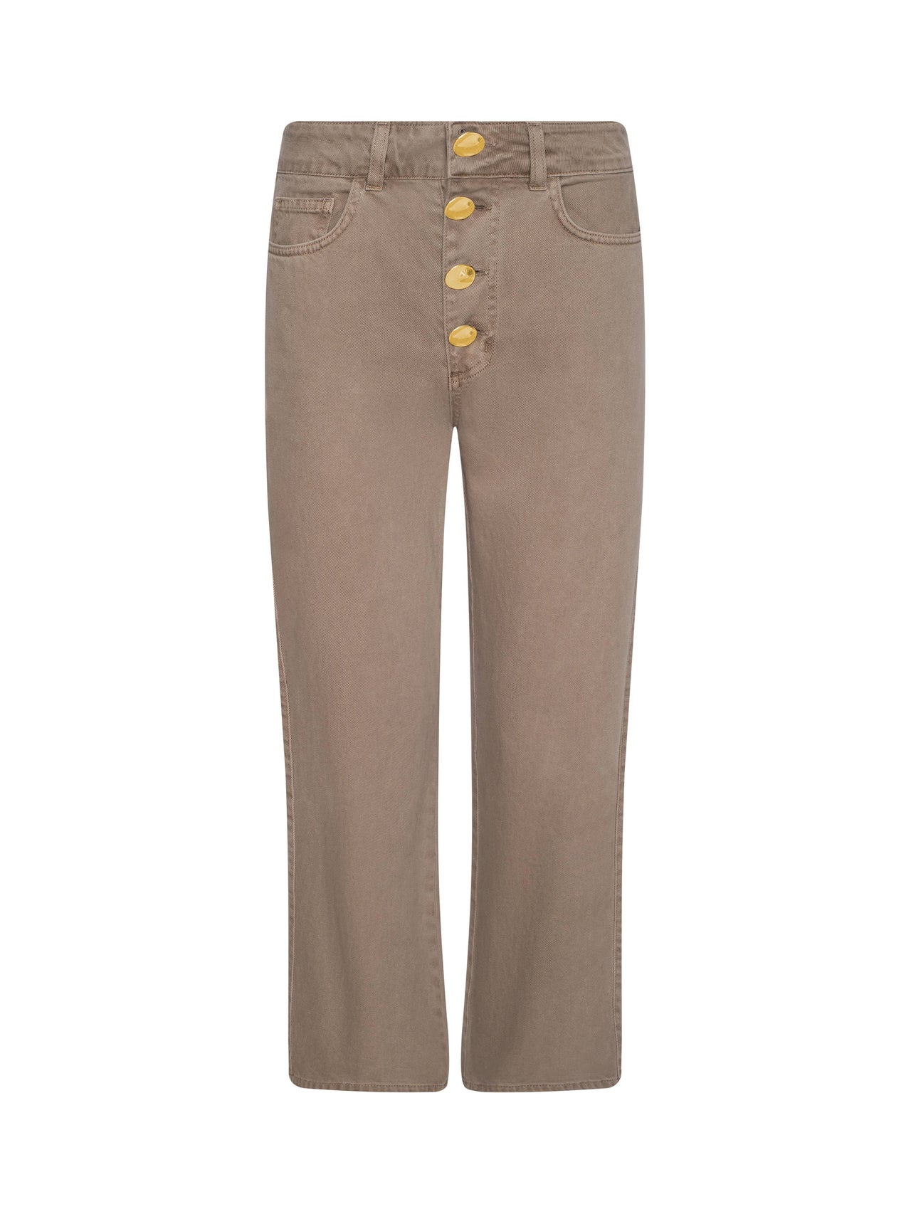 Liora Cropped Jean in Dark Cappuccino | L'AGENCE discount