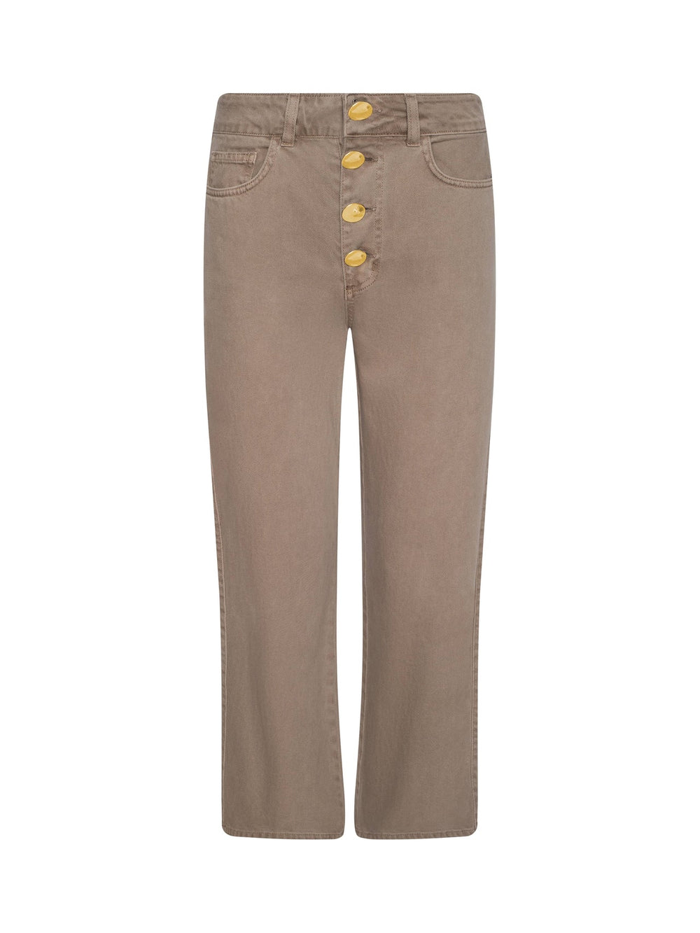 Liora Cropped Jean in Dark Cappuccino | L'AGENCE discount