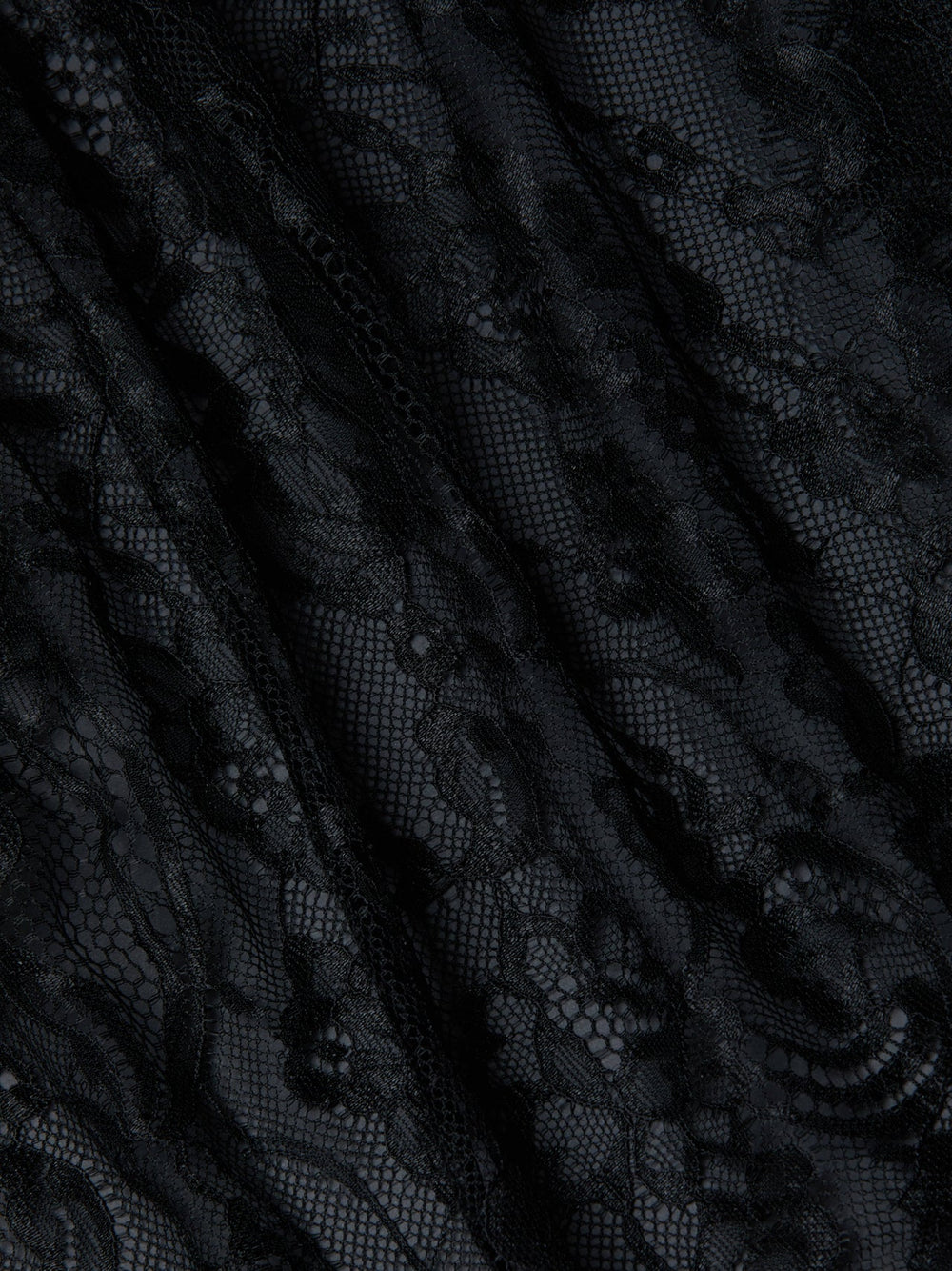 Vianna Lace Top in Black | L'AGENCE Women