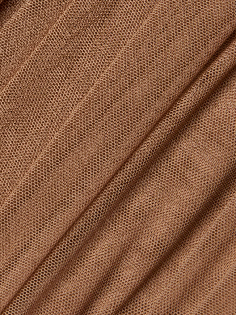 Poppie Off-The-Shoulder Bodysuit in Cinnamon Swirl | L'AGENCE online