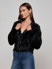 Harriet Cardigan in Black | L'AGENCE sale