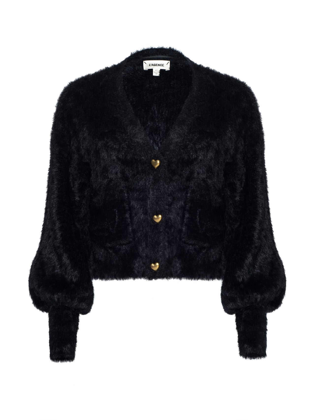 Harriet Cardigan in Black | L'AGENCE sale