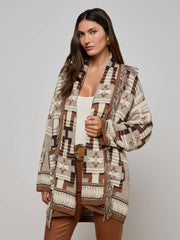 Jair Cardigan in Natural Multi | L'AGENCE discount