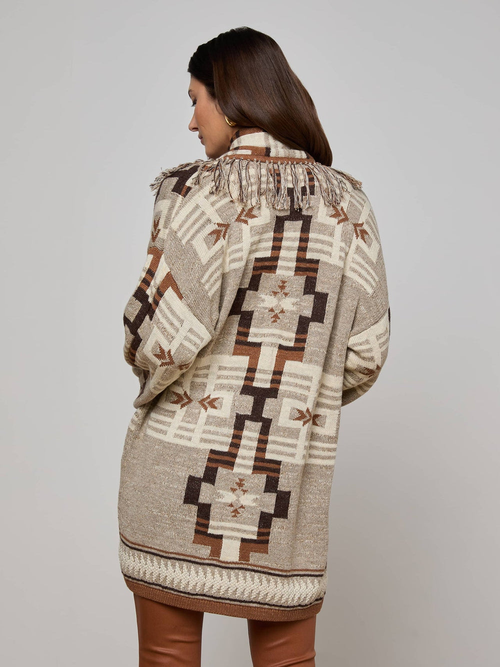 Jair Cardigan in Natural Multi | L'AGENCE discount