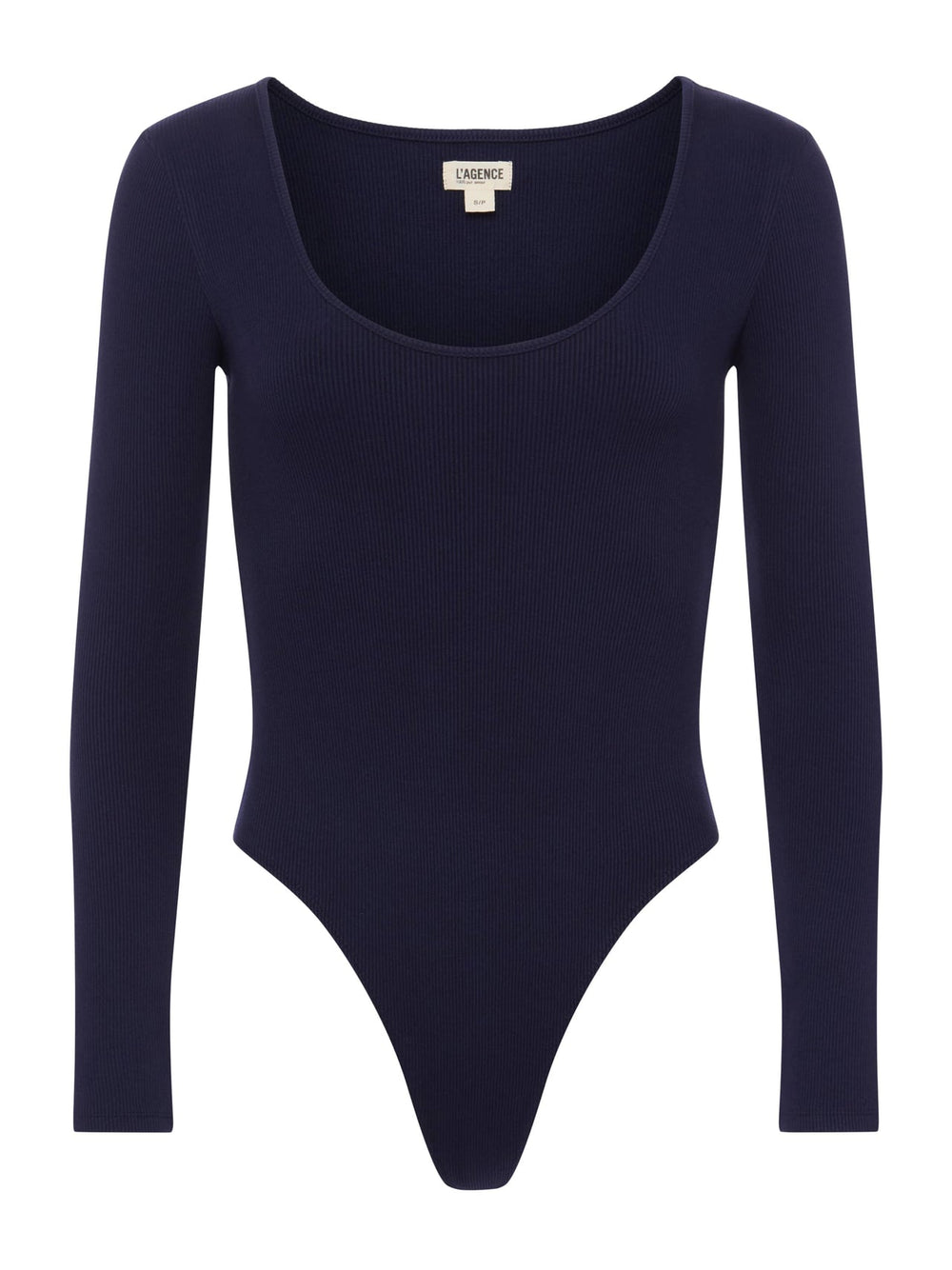Elara Scoopneck Bodysuit in Deep Midnight | L'AGENCE near me