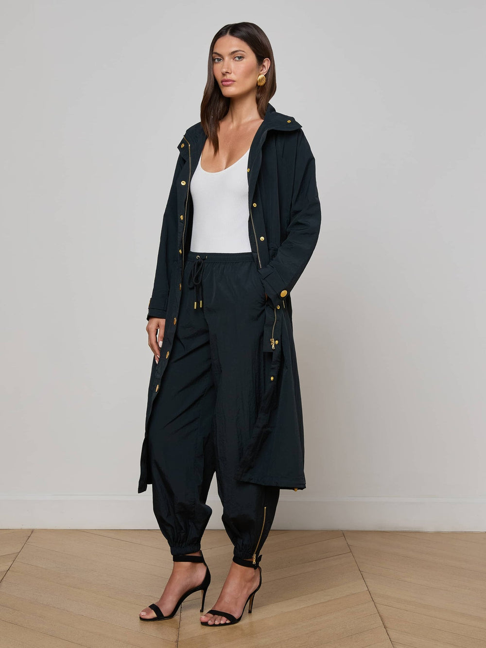 Toshi Windbreaker in Black | L'AGENCE sale