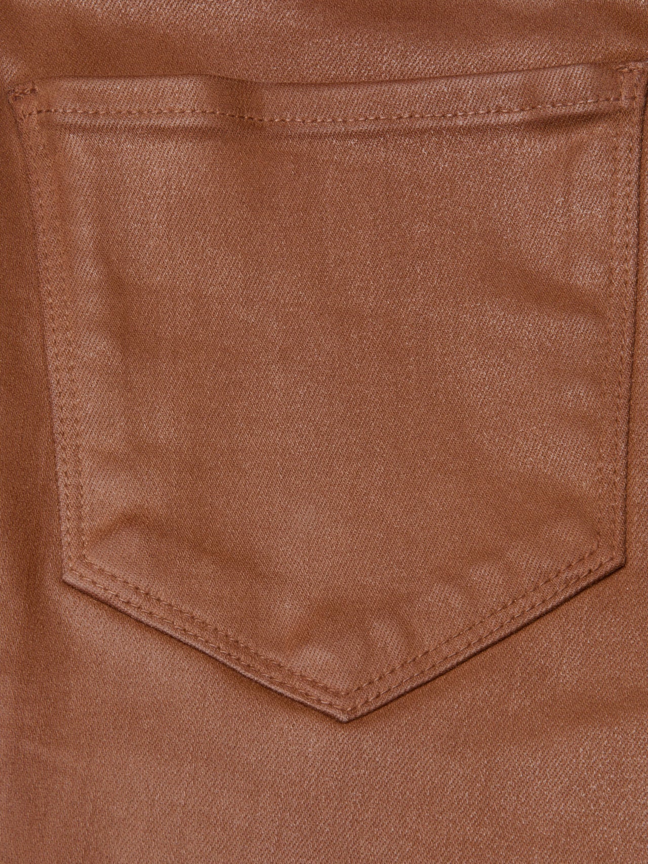 Selma Coated Bootcut Jean in Cognac Coated | L'AGENCE US