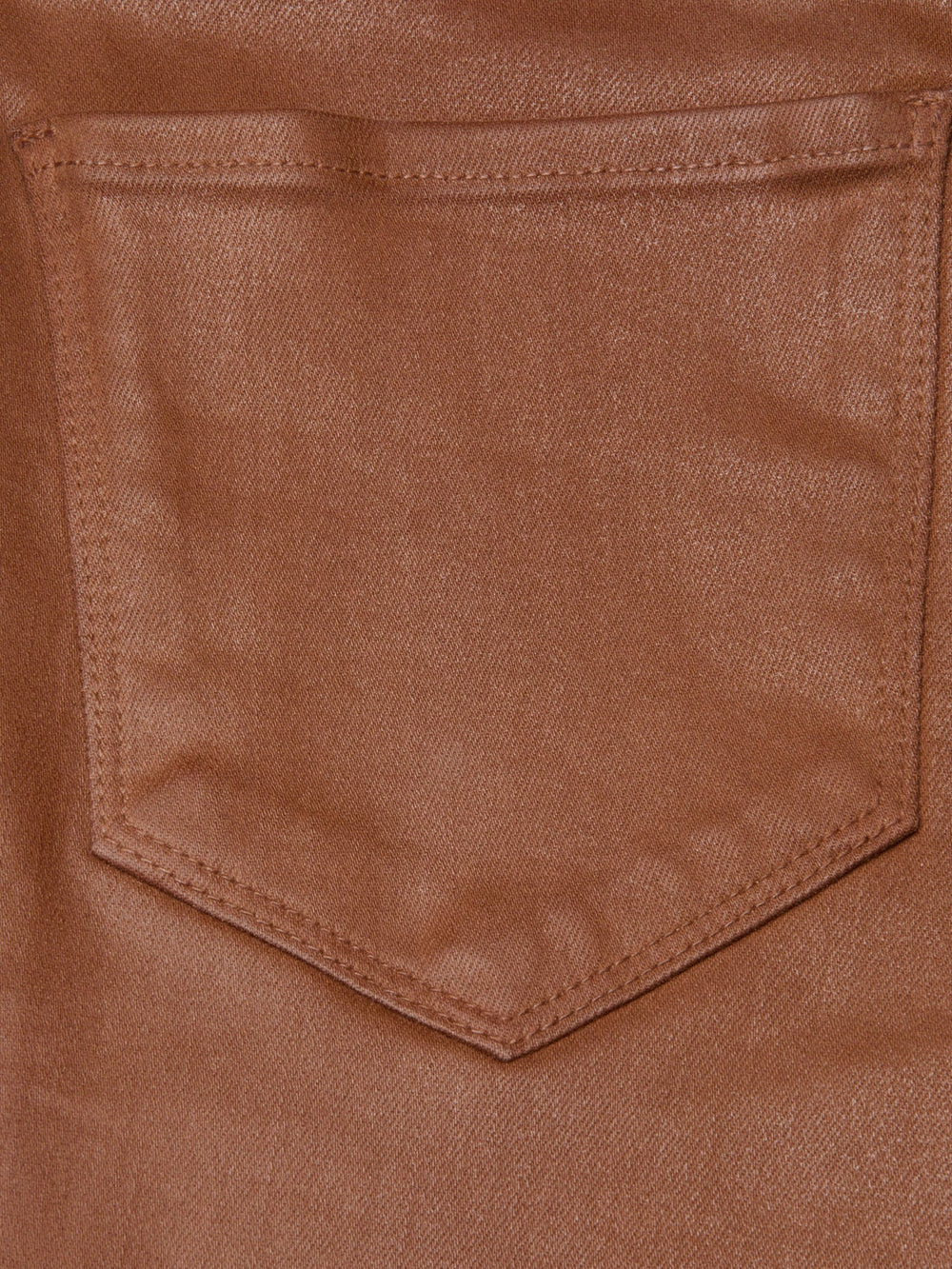 Selma Coated Bootcut Jean in Cognac Coated | L'AGENCE US