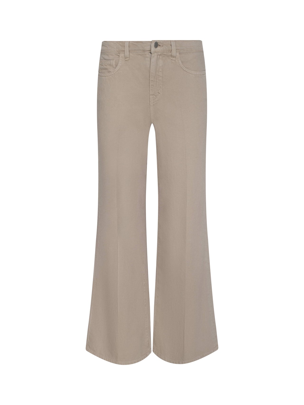 Alicent Wide-Leg Jean in Pale Khaki | L'AGENCE Women