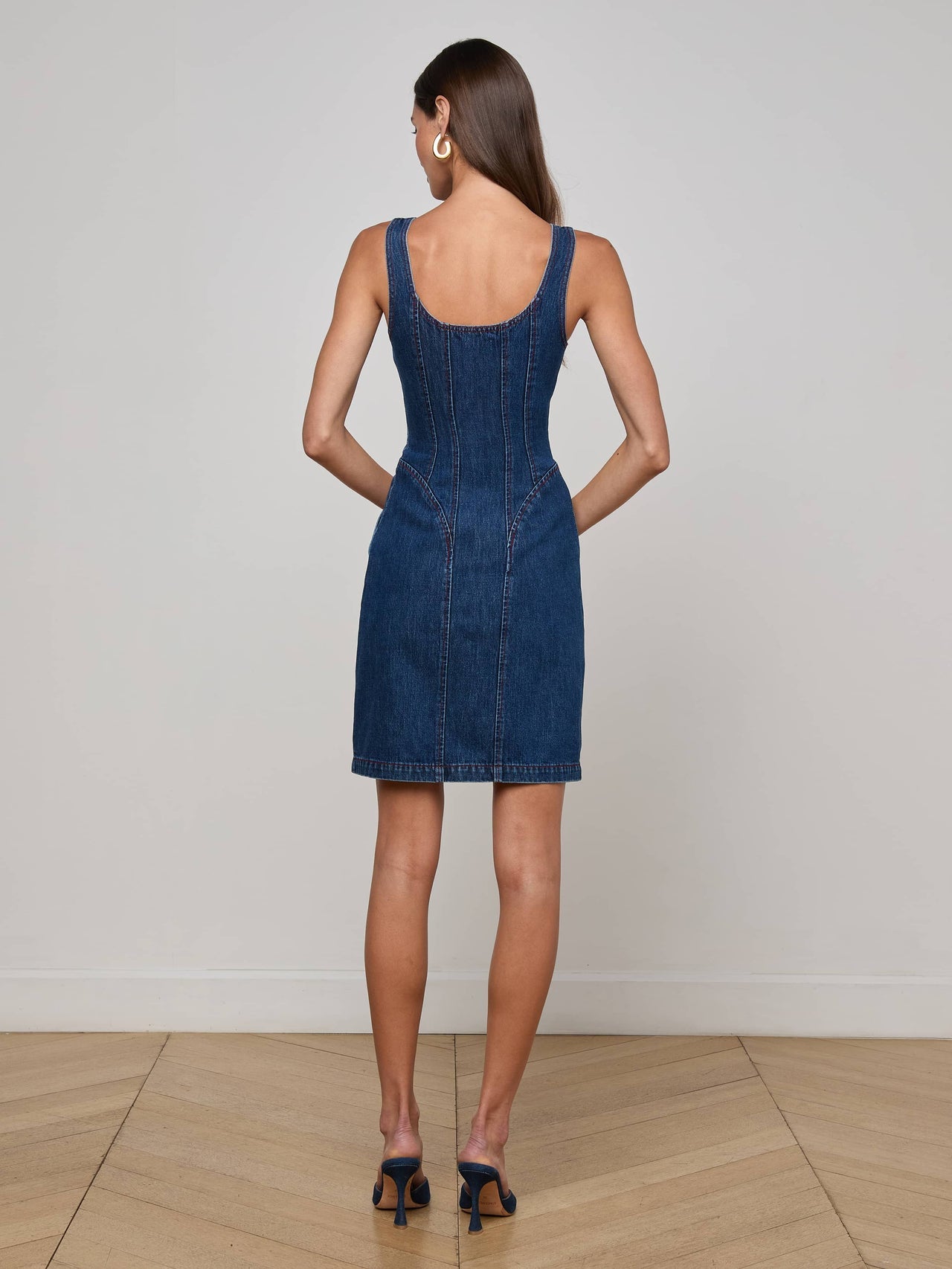 Jaxyn Dress in Rampart | L'AGENCE sale