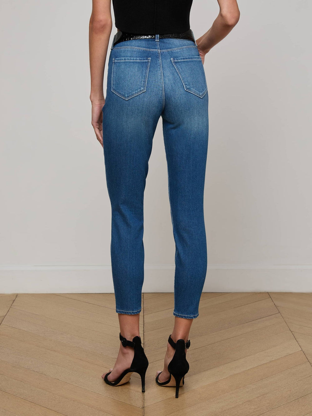 Margot Cropped Skinny Jean in Baja | L'AGENCE sale