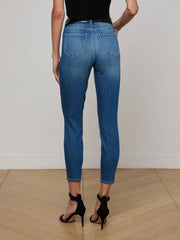 Margot Cropped Skinny Jean in Baja | L'AGENCE sale