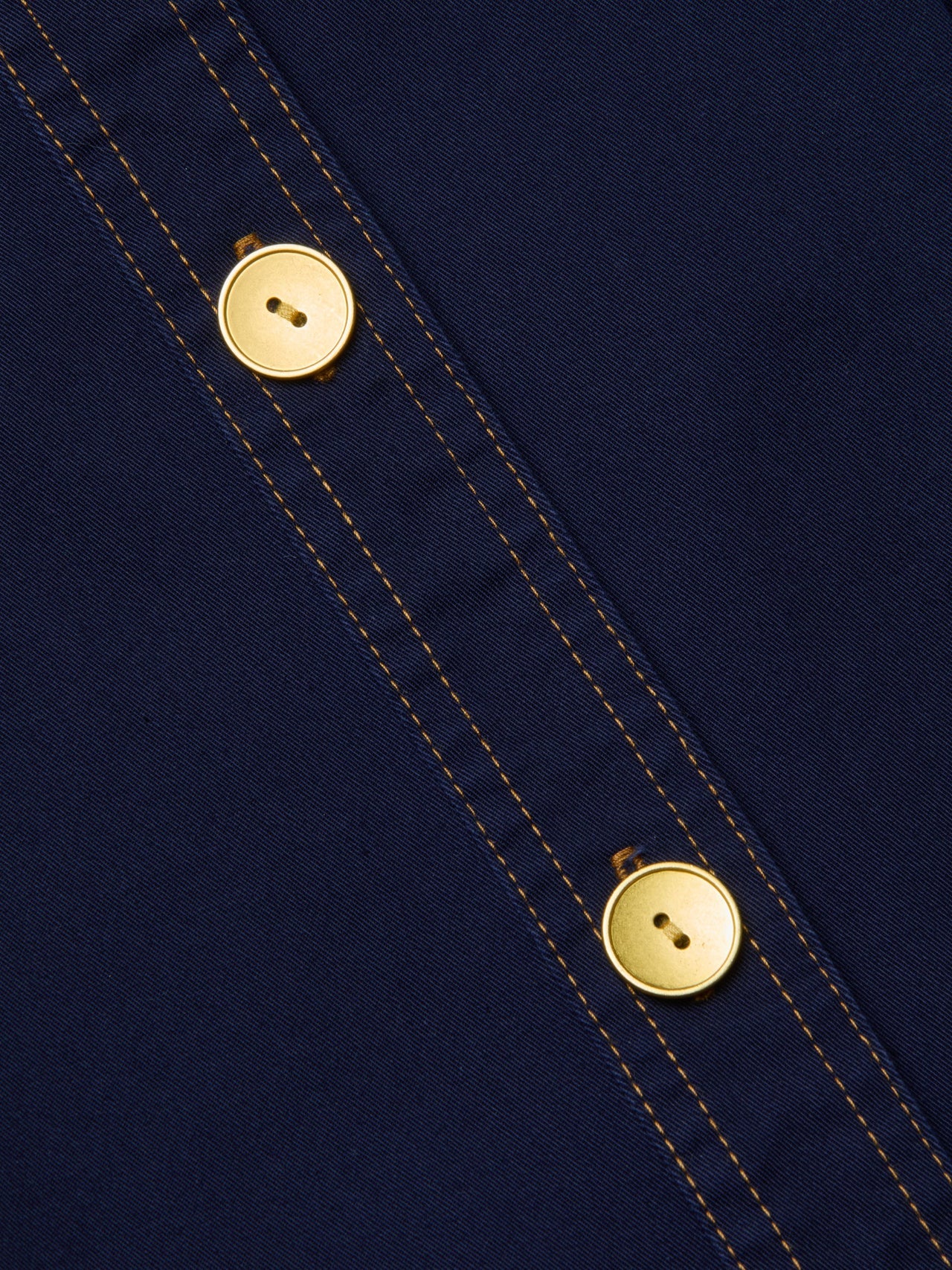 Velma Shirt Dress in Navy | L'AGENCE sale