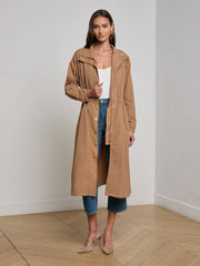 Toshi Windbreaker in Cinnamon Swirl | L'AGENCE Women