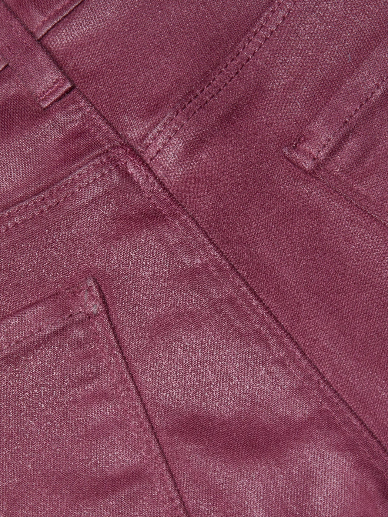 Kendra Coated Cropped Flare Jean in Deep Mauve Coated | L'AGENCE sale
