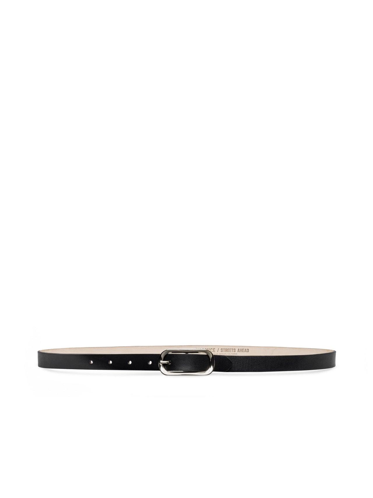 Leya Leather Belt in Black | L'AGENCE sale