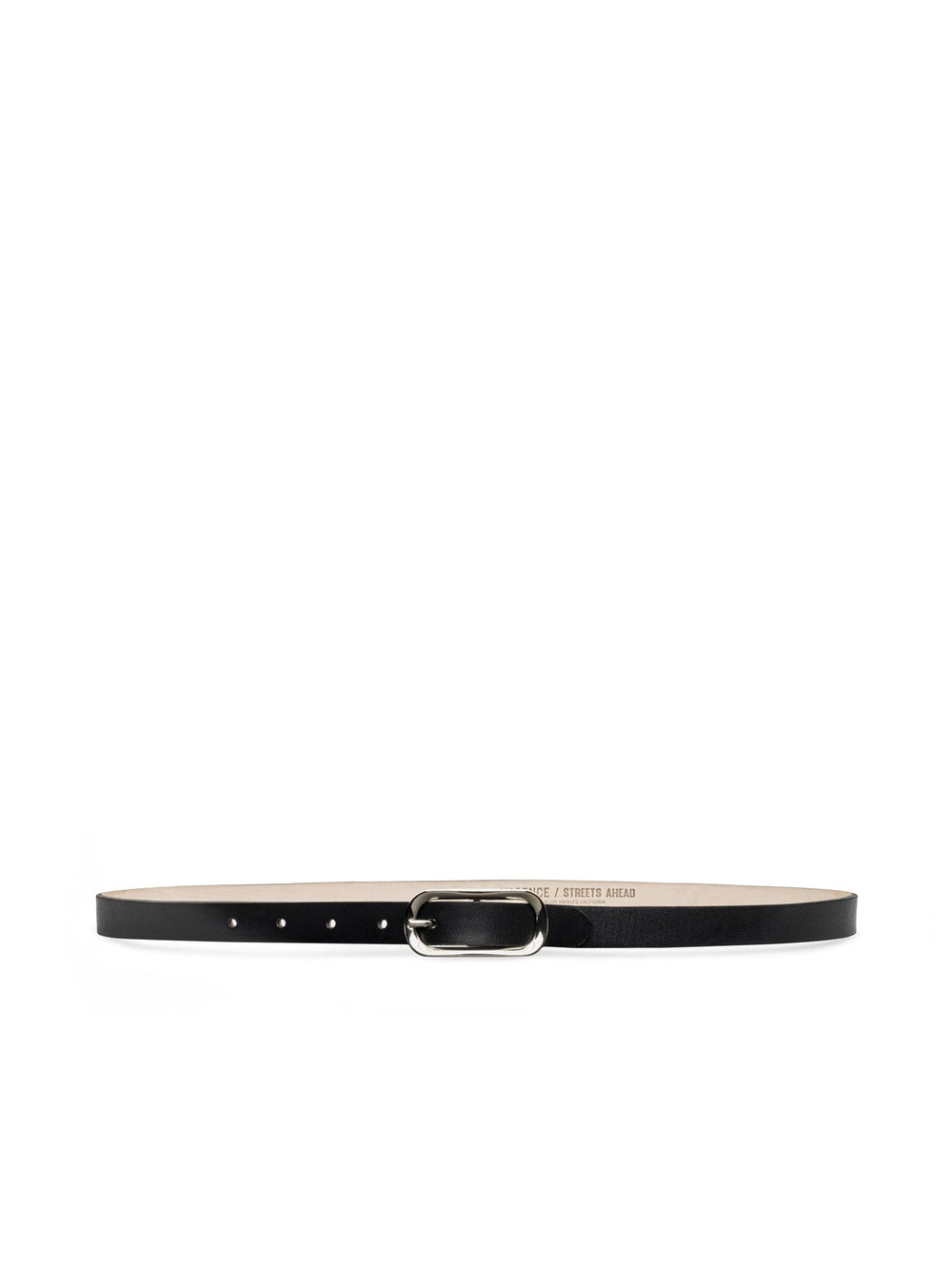 Leya Leather Belt in Black | L'AGENCE sale