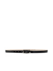 Leya Leather Belt in Black | L'AGENCE sale