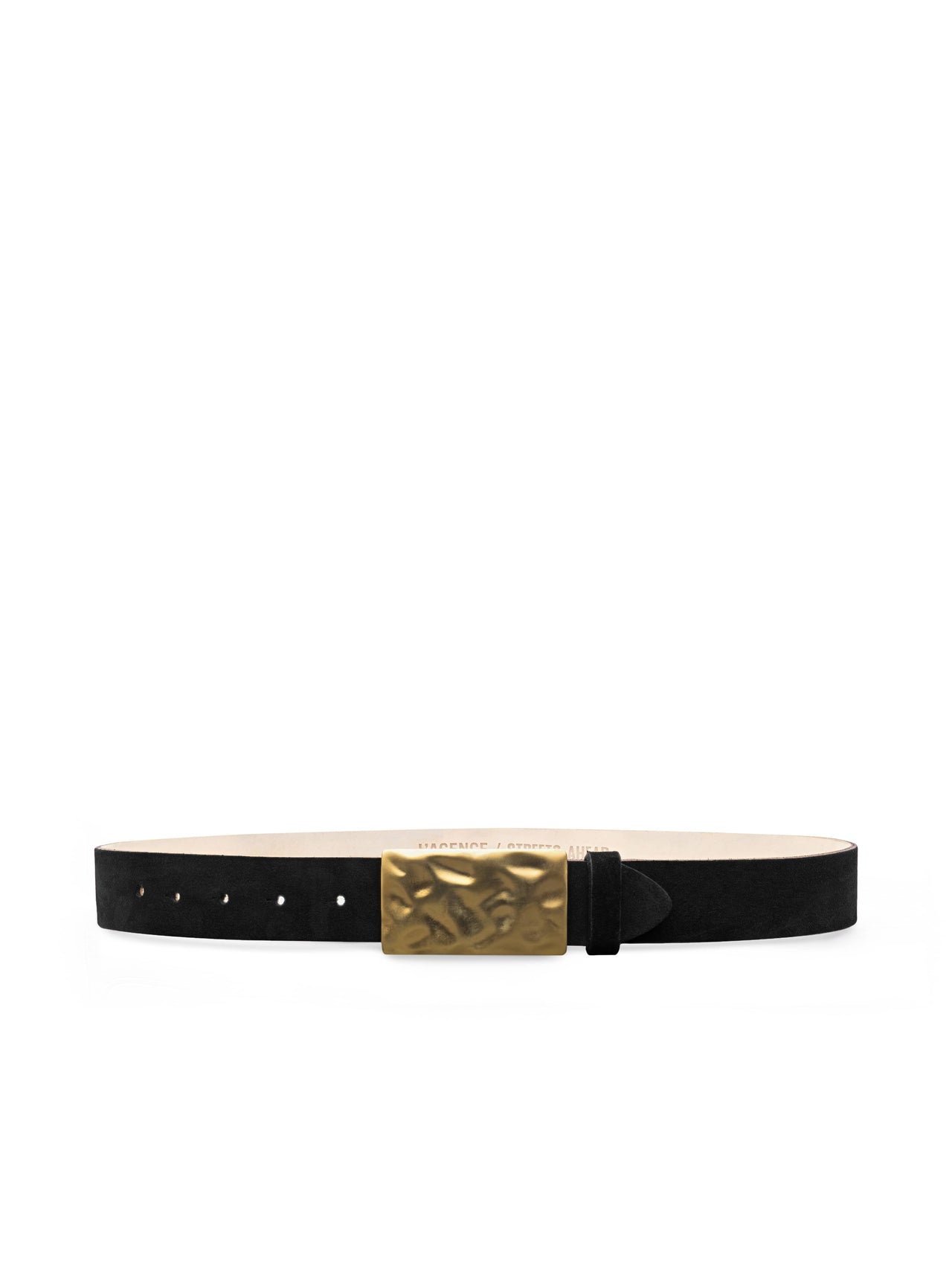 Chara Suede Belt in Black | L'AGENCE near me
