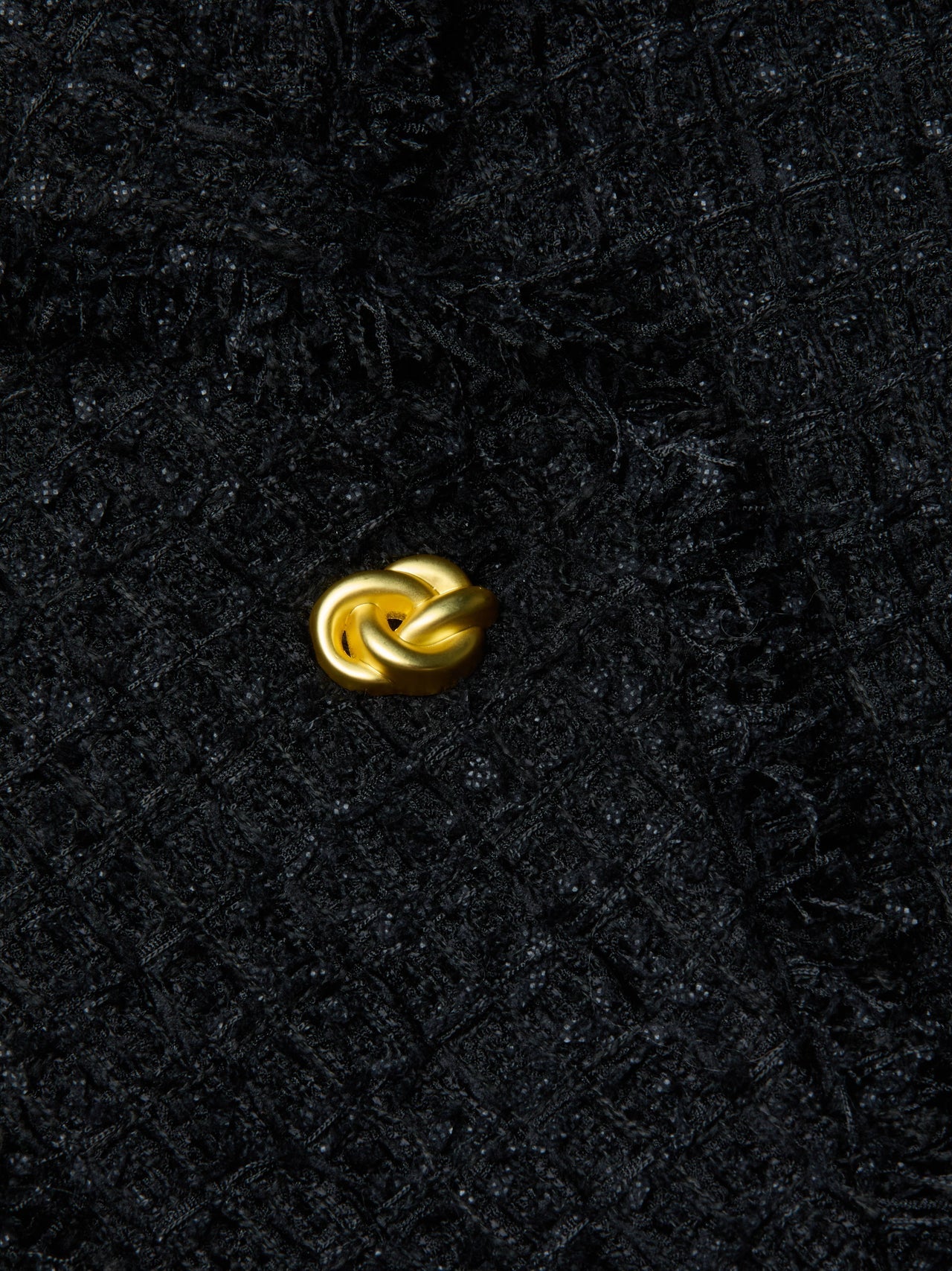 Kaisley Frayed Trim Blazer in Black | L'AGENCE near me