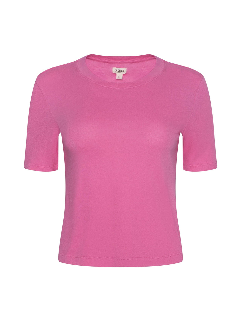 Stormy Cotton Tee in Pinktober | L'AGENCE discount