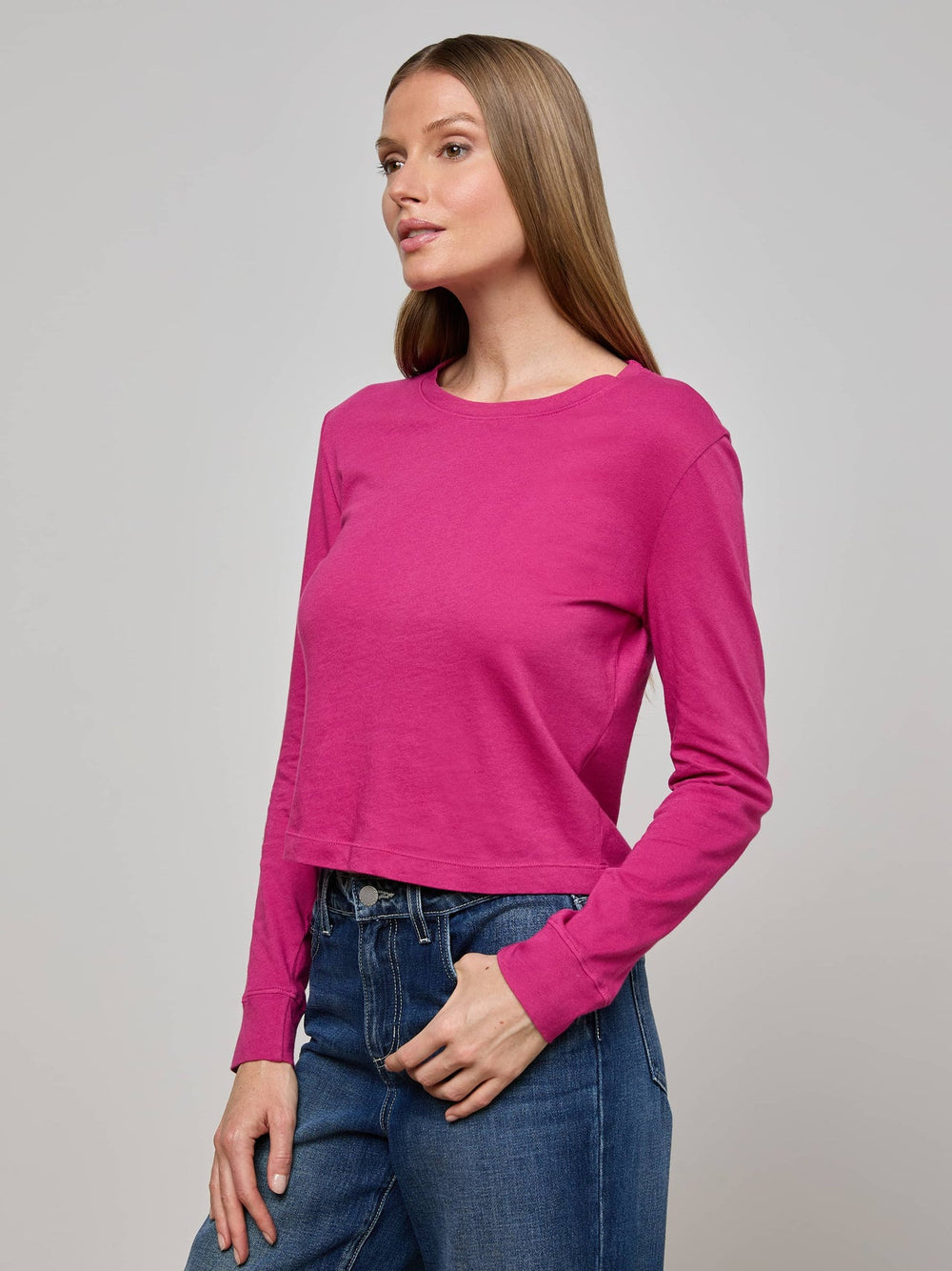 Zeva Tee in Pink | L'AGENCE online
