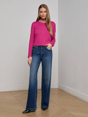 Zeva Tee in Pink | L'AGENCE online