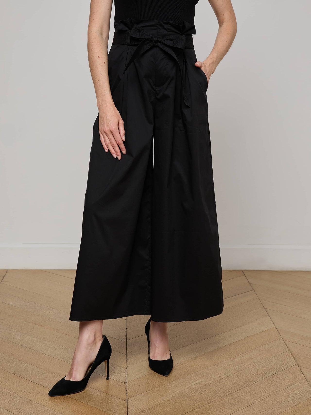 Lowen Pant in Black | L'AGENCE discount