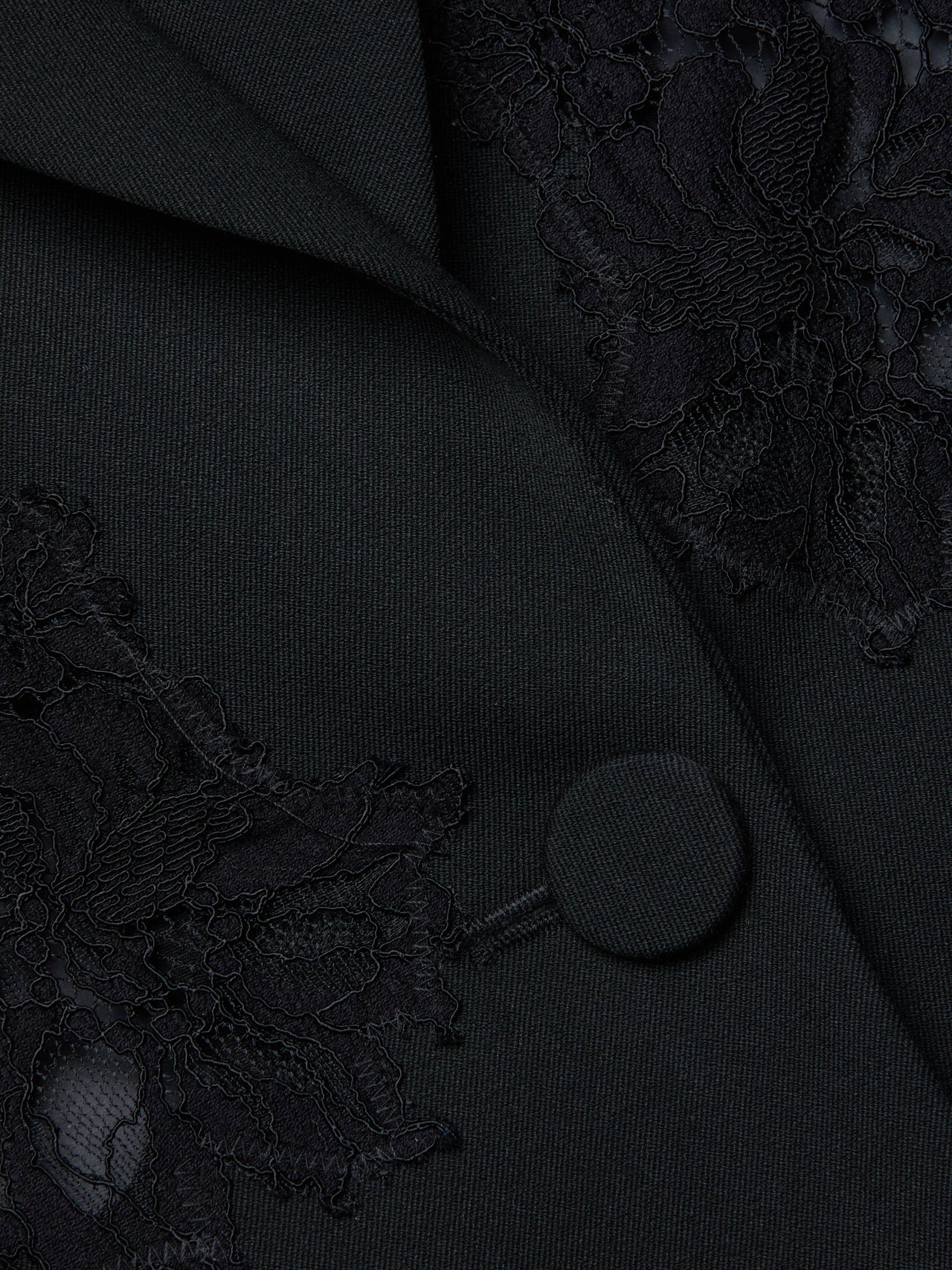 Clementine Lace Blazer in Black | L'AGENCE Women