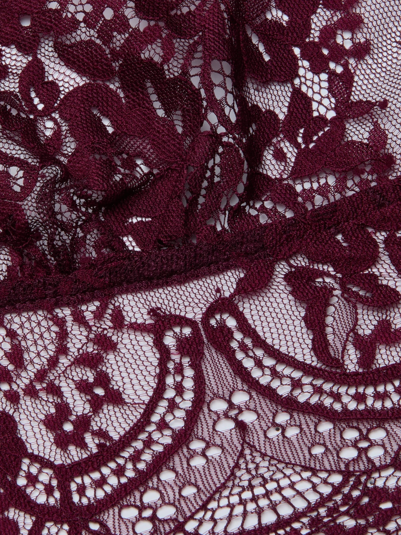 Aislin Lace Bralette in Dark Port | L'AGENCE Women