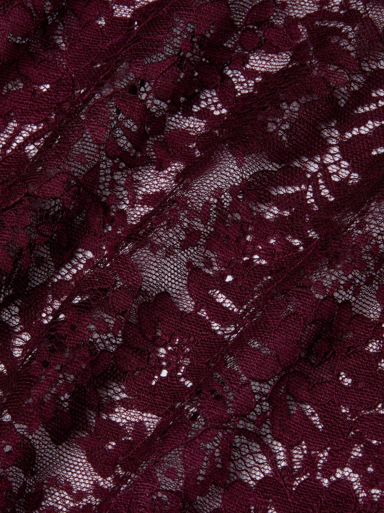 Makena Lace Pencil Skirt in Dark Port | L'AGENCE for sale