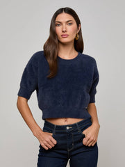 Guinevere Sweater in Midnight | L'AGENCE for sale