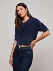Guinevere Sweater in Midnight | L'AGENCE for sale