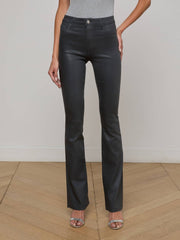 Ruth Coated Straight-Leg Jean in Dark Slate Grey Coated | L'AGENCE near me