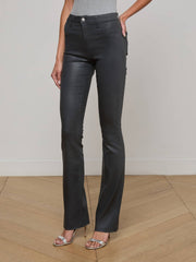 Ruth Coated Straight-Leg Jean in Dark Slate Grey Coated | L'AGENCE near me