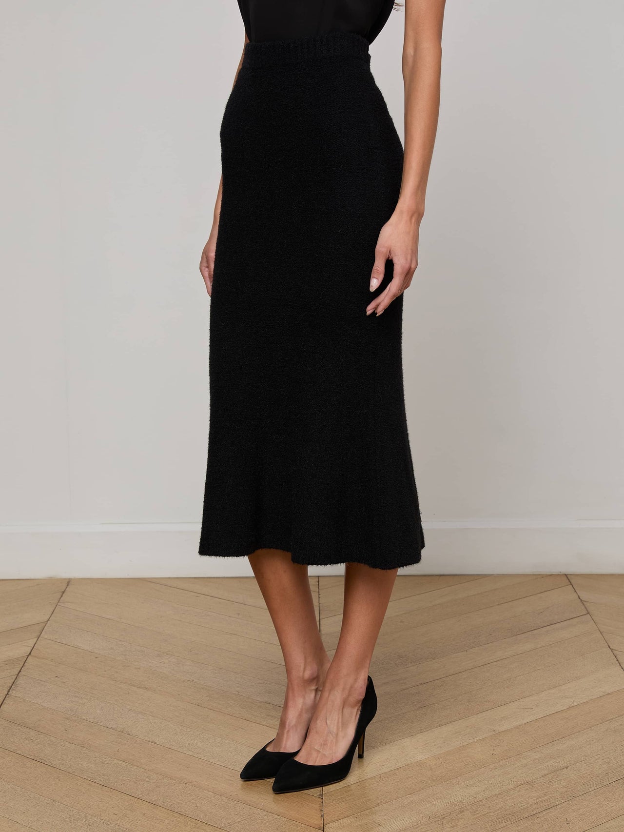 Salem Knit Skirt in Black | L'AGENCE near me