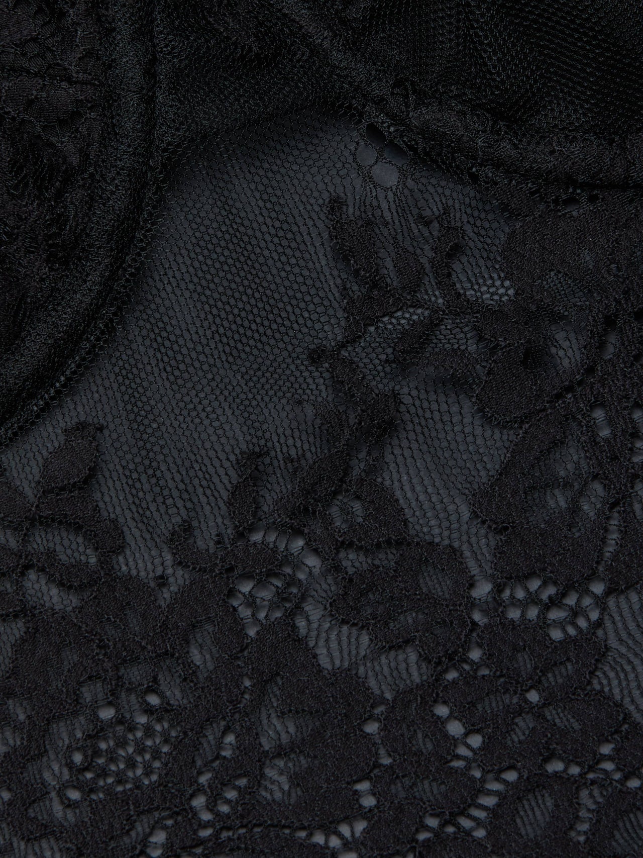 Lori Lace Bustier Top in Black | L'AGENCE Women