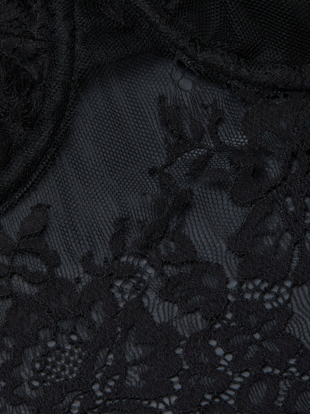 Lori Lace Bustier Top in Black | L'AGENCE Women