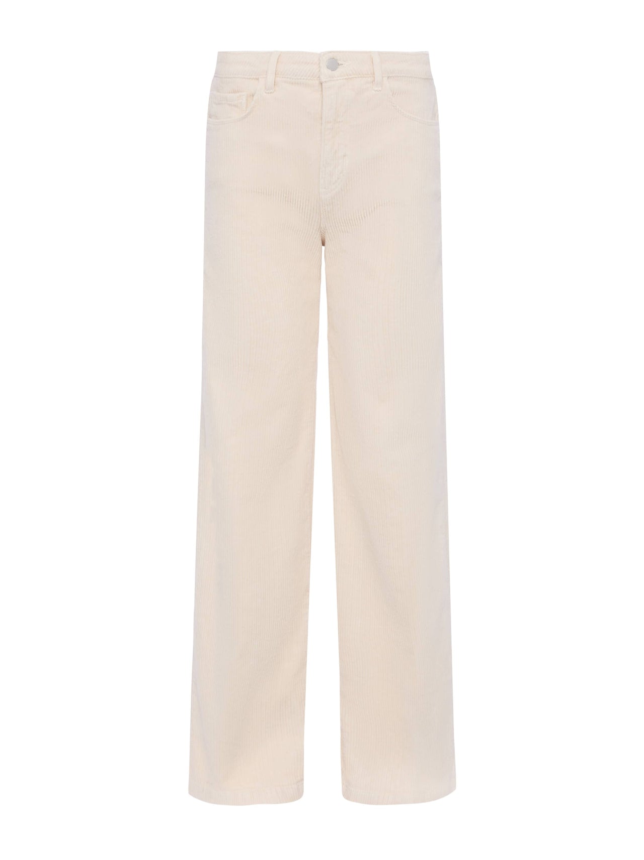 Scottie Corduroy Wide-Leg Jean in French Vanilla | L'AGENCE US