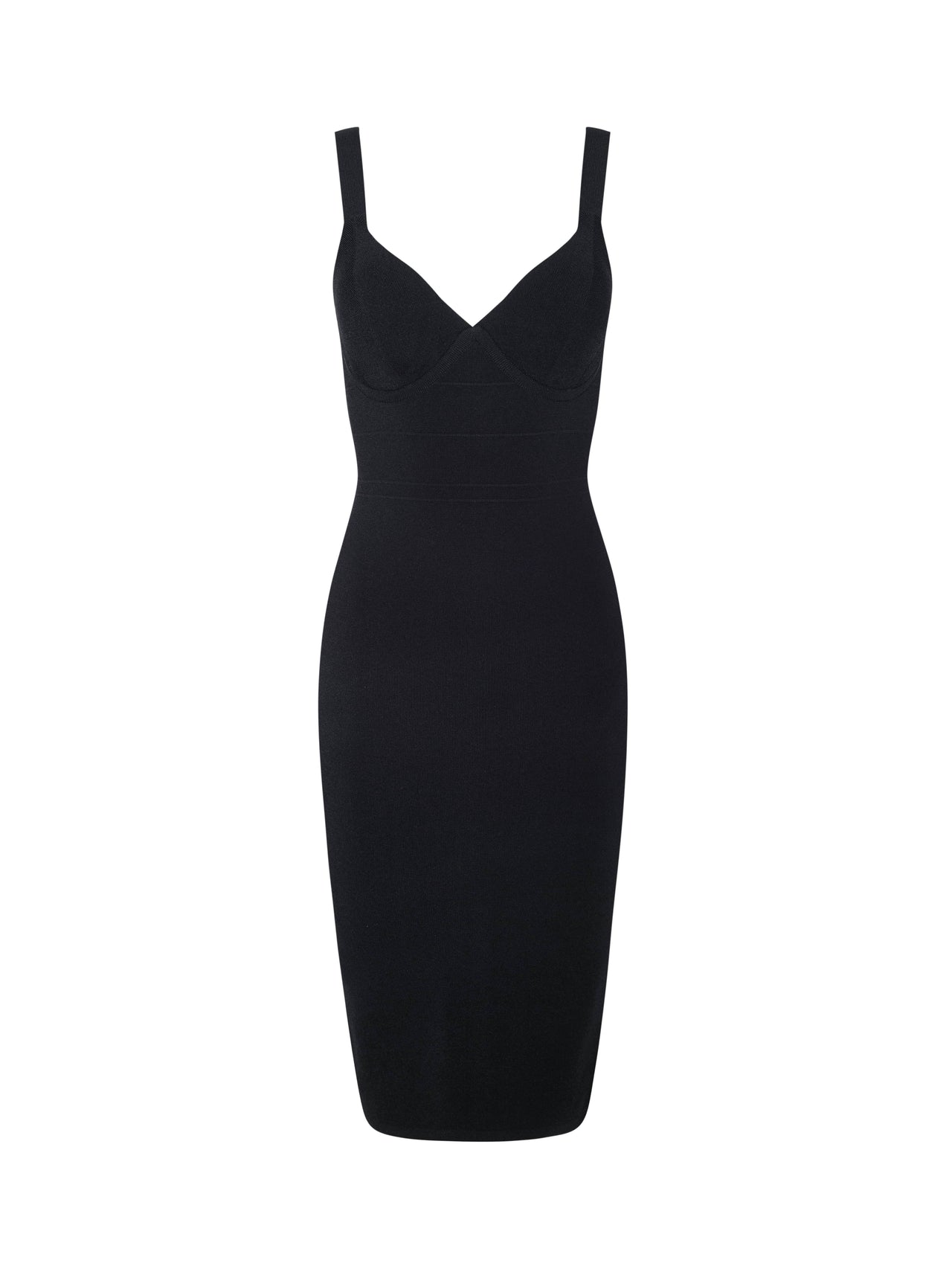 Jimena Knit Dress in Black | L'AGENCE US